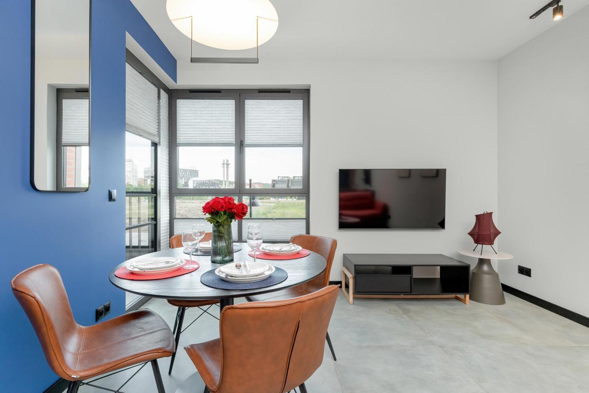Stylowe Apartmenty Z Parkingiem Popieluszki W Gdansku By Noclegi Renters Exterior photo