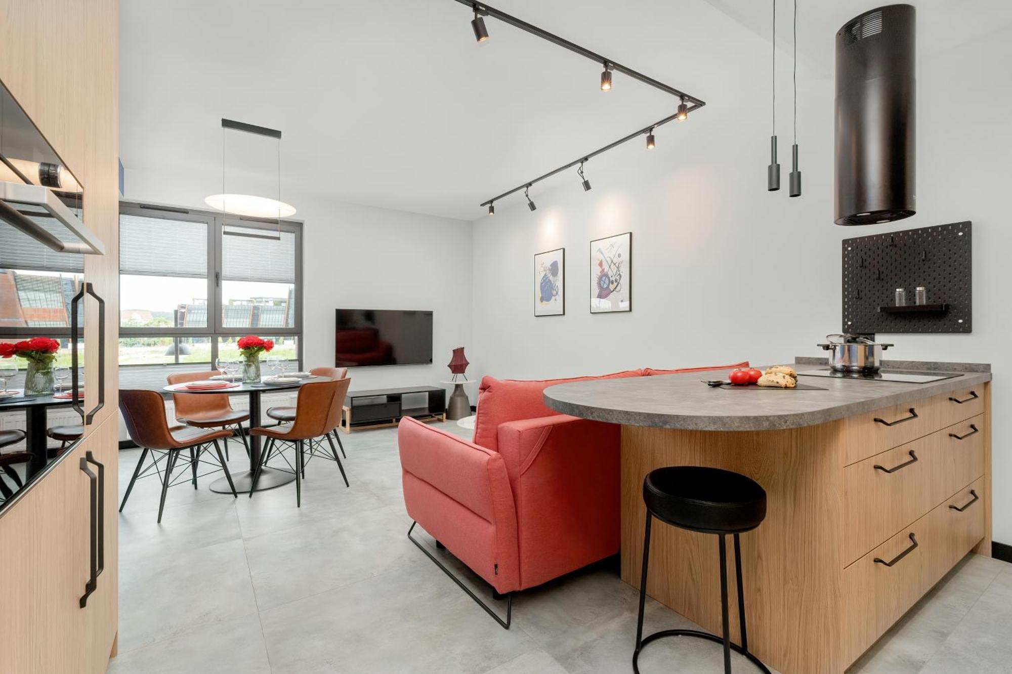 Stylowe Apartmenty Z Parkingiem Popieluszki W Gdansku By Noclegi Renters Exterior photo